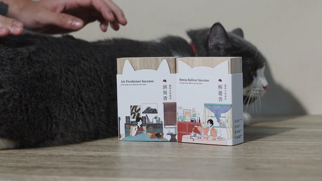 Stress Reliever Incense | For Pets | Cat Lover